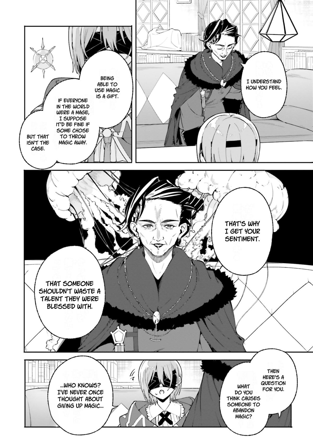 Majutsushi Kunon wa Mieteiru Chap 34 - Next Chap 35