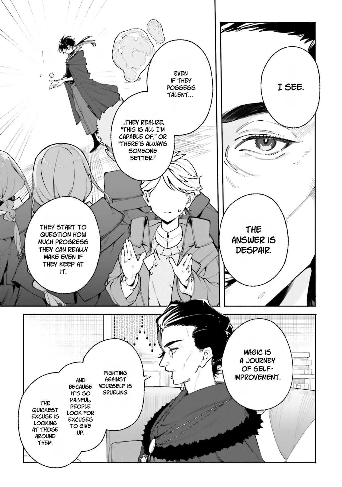 Majutsushi Kunon wa Mieteiru Chap 34 - Next Chap 35
