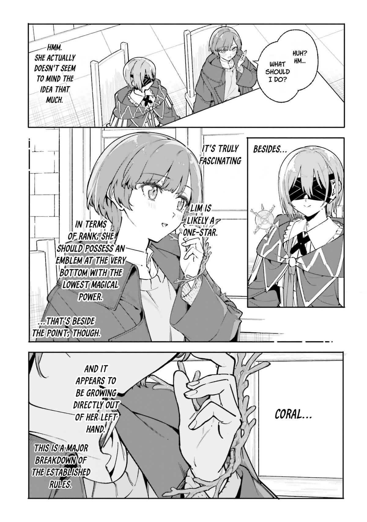 Majutsushi Kunon wa Mieteiru Chap 34 - Next Chap 35