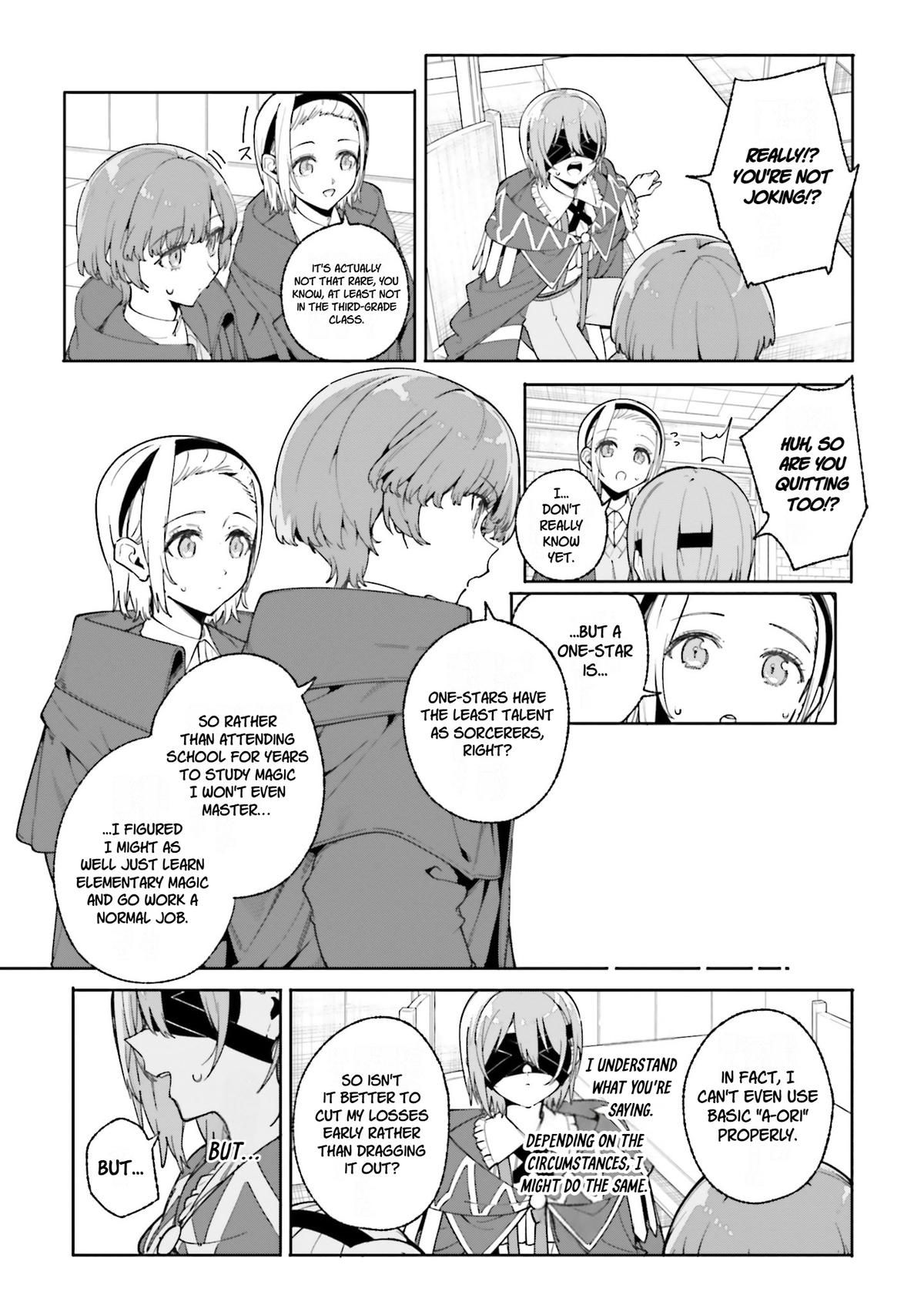 Majutsushi Kunon wa Mieteiru Chap 34 - Next Chap 35