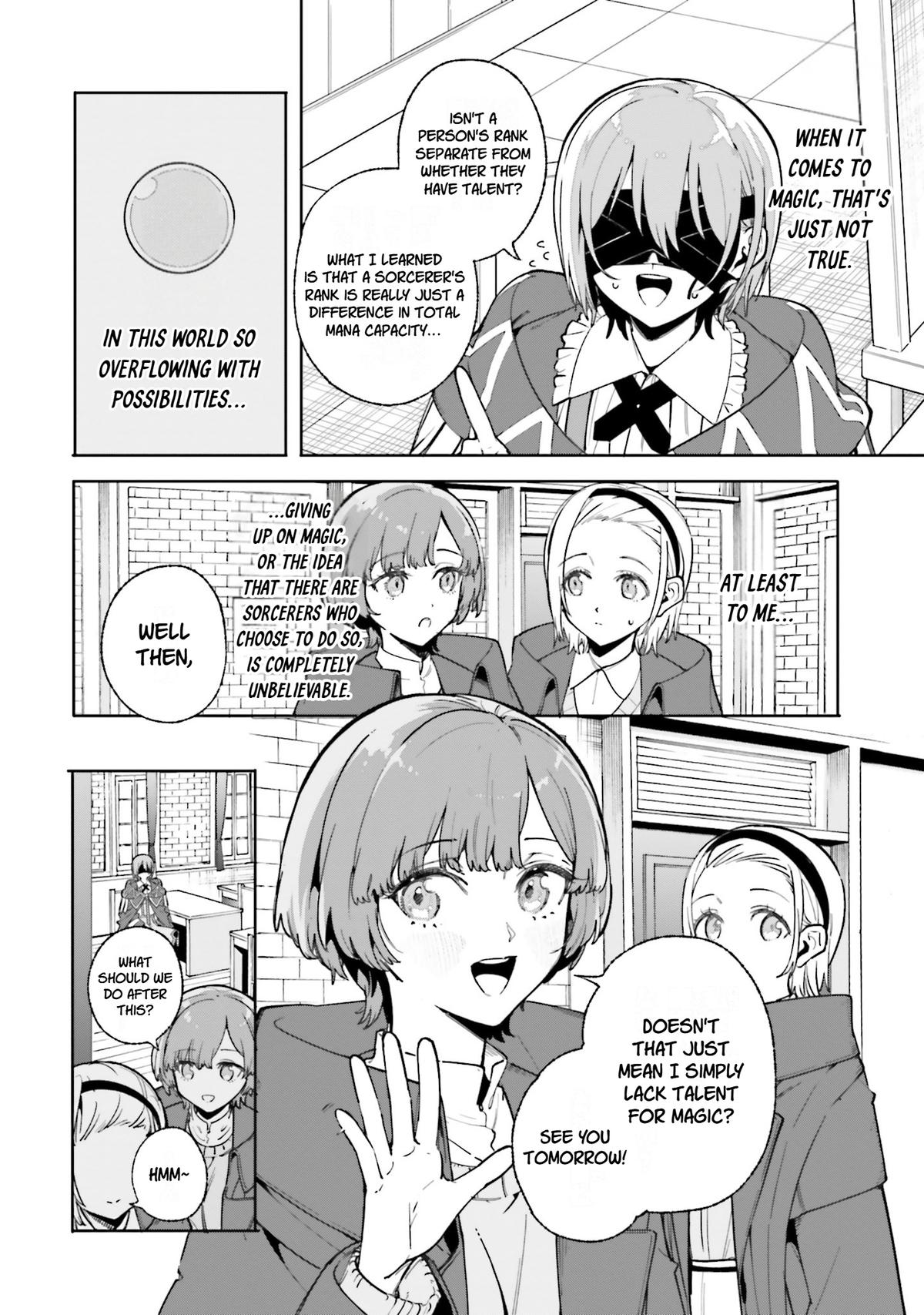 Majutsushi Kunon wa Mieteiru Chap 34 - Next Chap 35