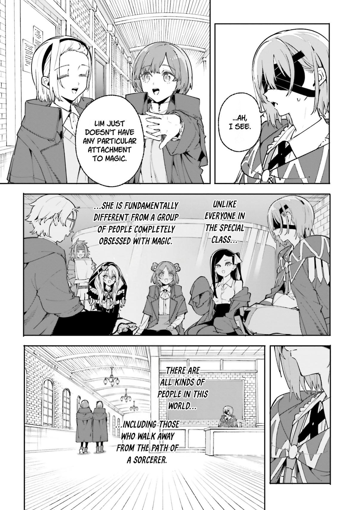 Majutsushi Kunon wa Mieteiru Chap 34 - Next Chap 35