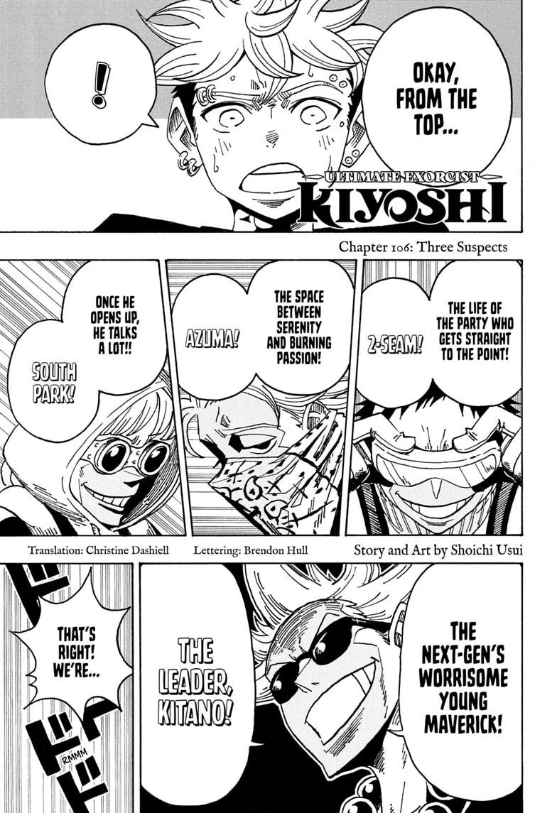 Exorcist no Kiyoshi-kun Chap 106 - Next Chap 107