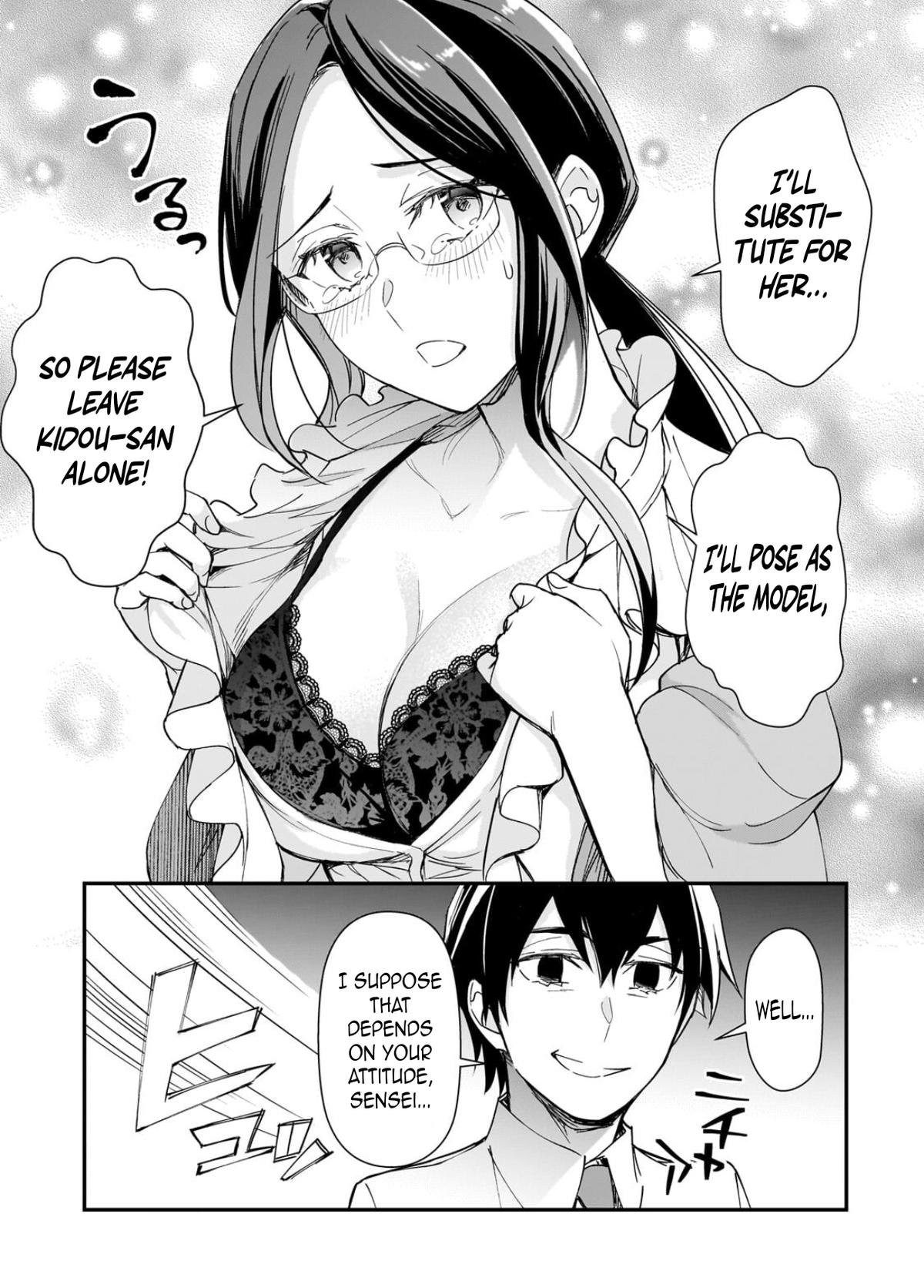 Ore ni Trauma wo Ataeta Joshi-tachi ga Chirachira Mitekuru kedo, Zannen desu ga Teokure desu Chap 34.2 - Next Chap 35.2