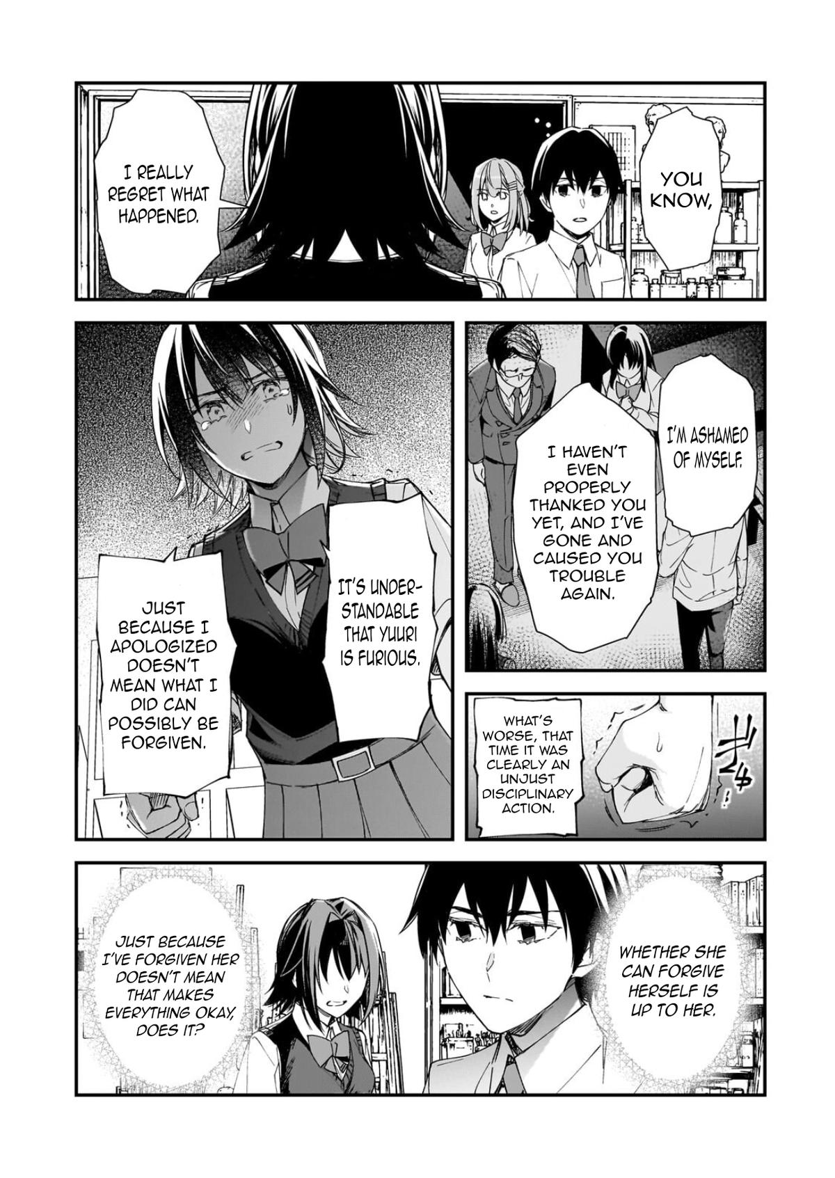 Ore ni Trauma wo Ataeta Joshi-tachi ga Chirachira Mitekuru kedo, Zannen desu ga Teokure desu Chap 34.2 - Next Chap 35.2