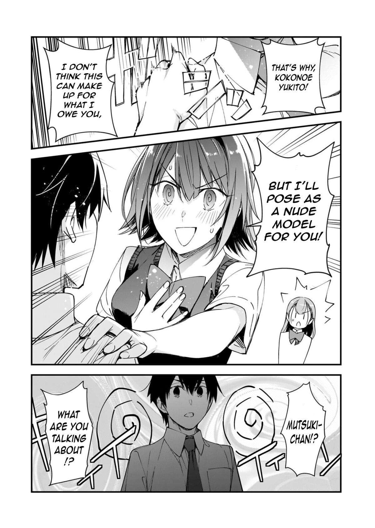 Ore ni Trauma wo Ataeta Joshi-tachi ga Chirachira Mitekuru kedo, Zannen desu ga Teokure desu Chap 34.2 - Next Chap 35.2