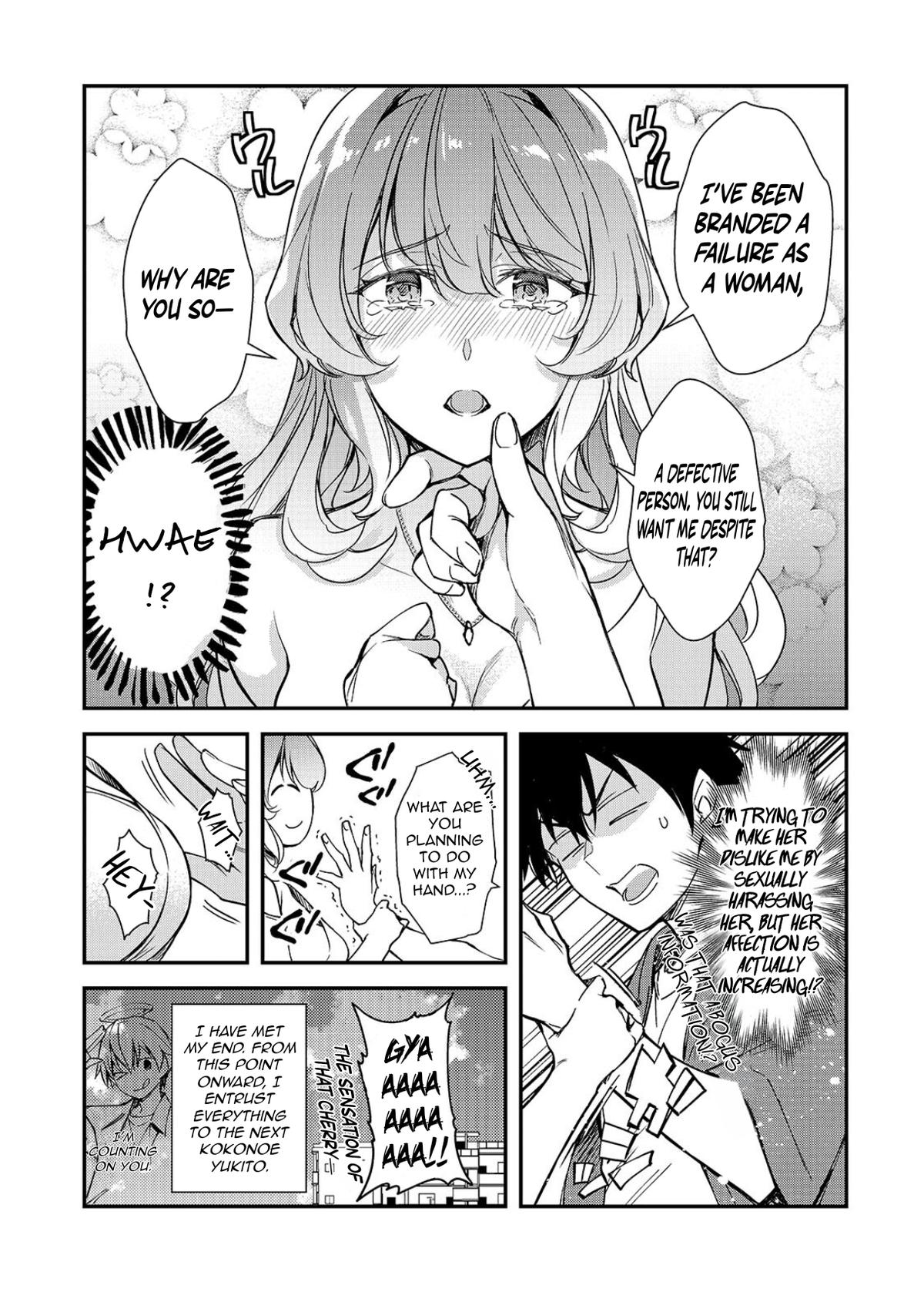 Ore ni Trauma wo Ataeta Joshi-tachi ga Chirachira Mitekuru kedo, Zannen desu ga Teokure desu Chap 35.1 - Next Chap 36.1