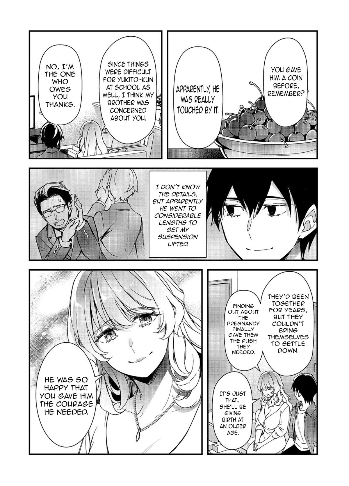 Ore ni Trauma wo Ataeta Joshi-tachi ga Chirachira Mitekuru kedo, Zannen desu ga Teokure desu Chap 35.1 - Next Chap 36.1