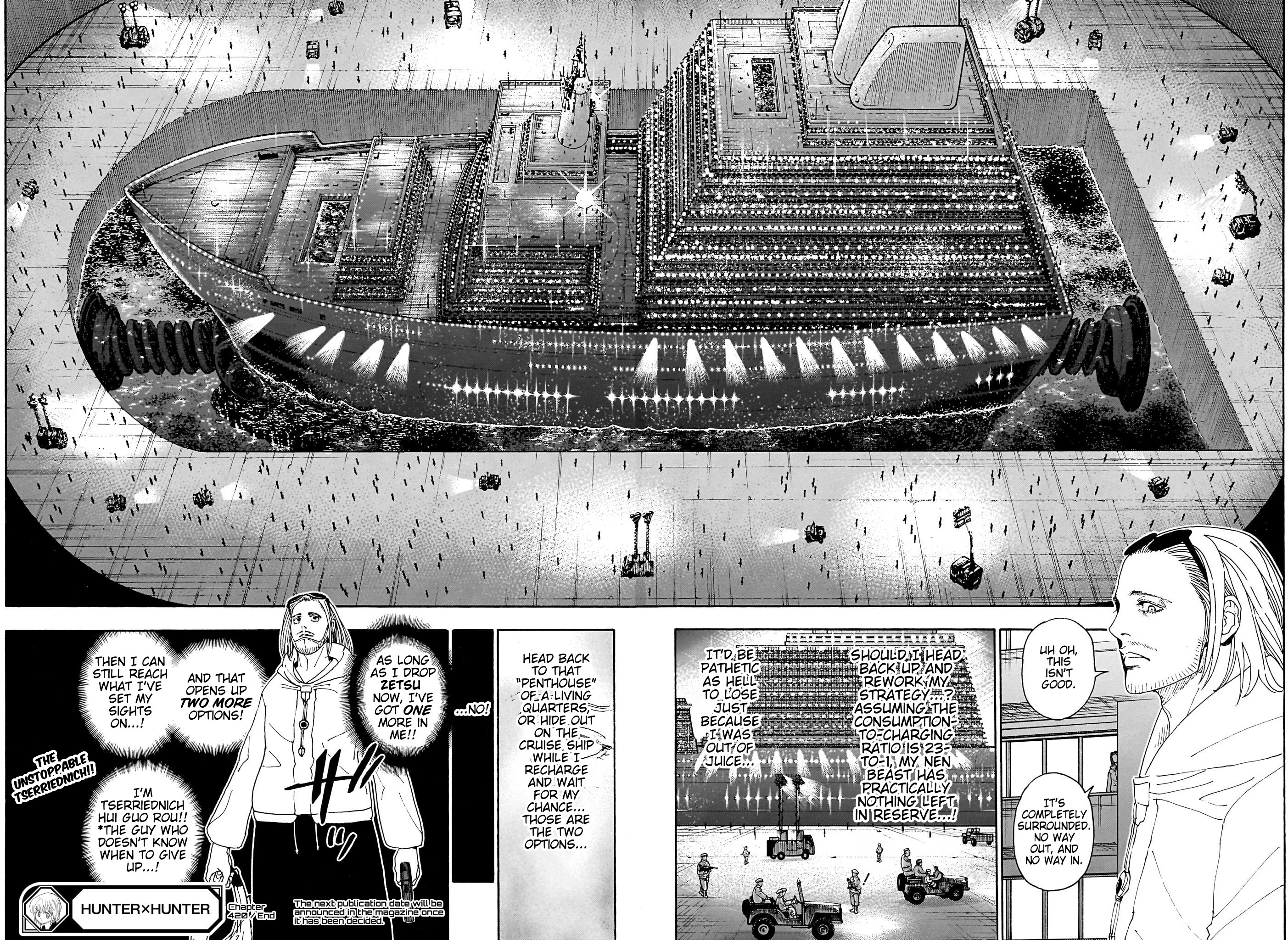 Hunter x Hunter Chap 420 - Next Chap 421