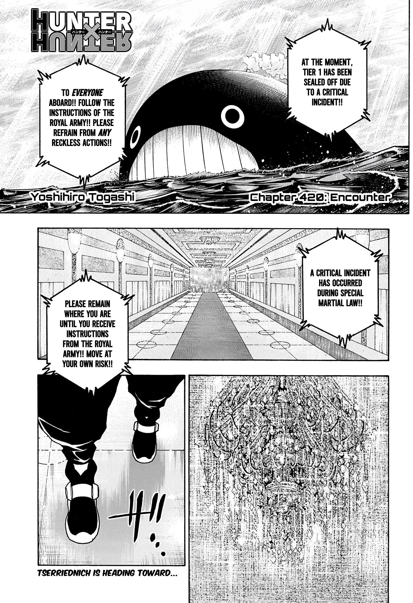 Hunter x Hunter Chap 420 - Next Chap 421