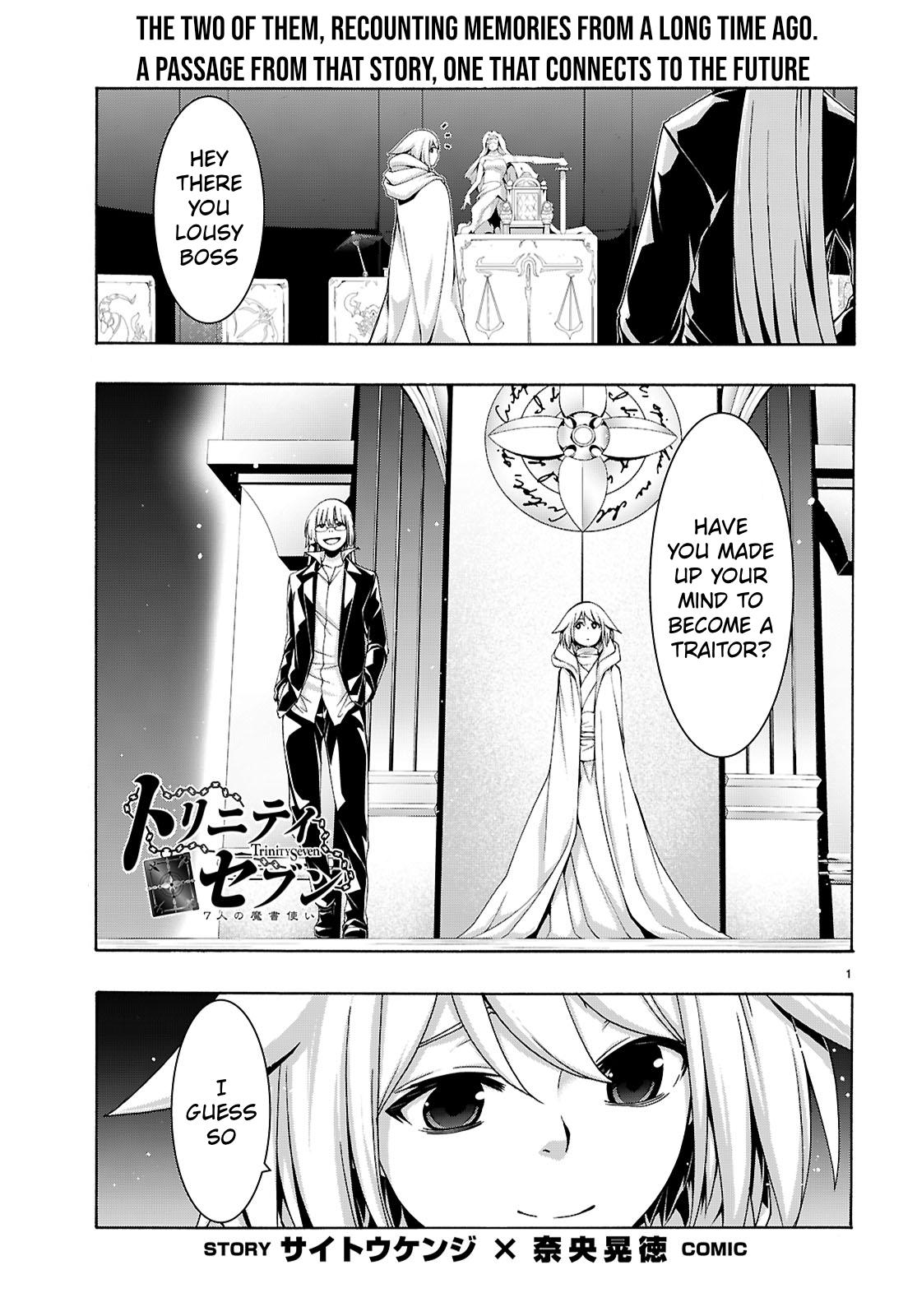 Trinity Seven: 7-Nin no Mahoutsukai Chap 164 - Next Chap 165