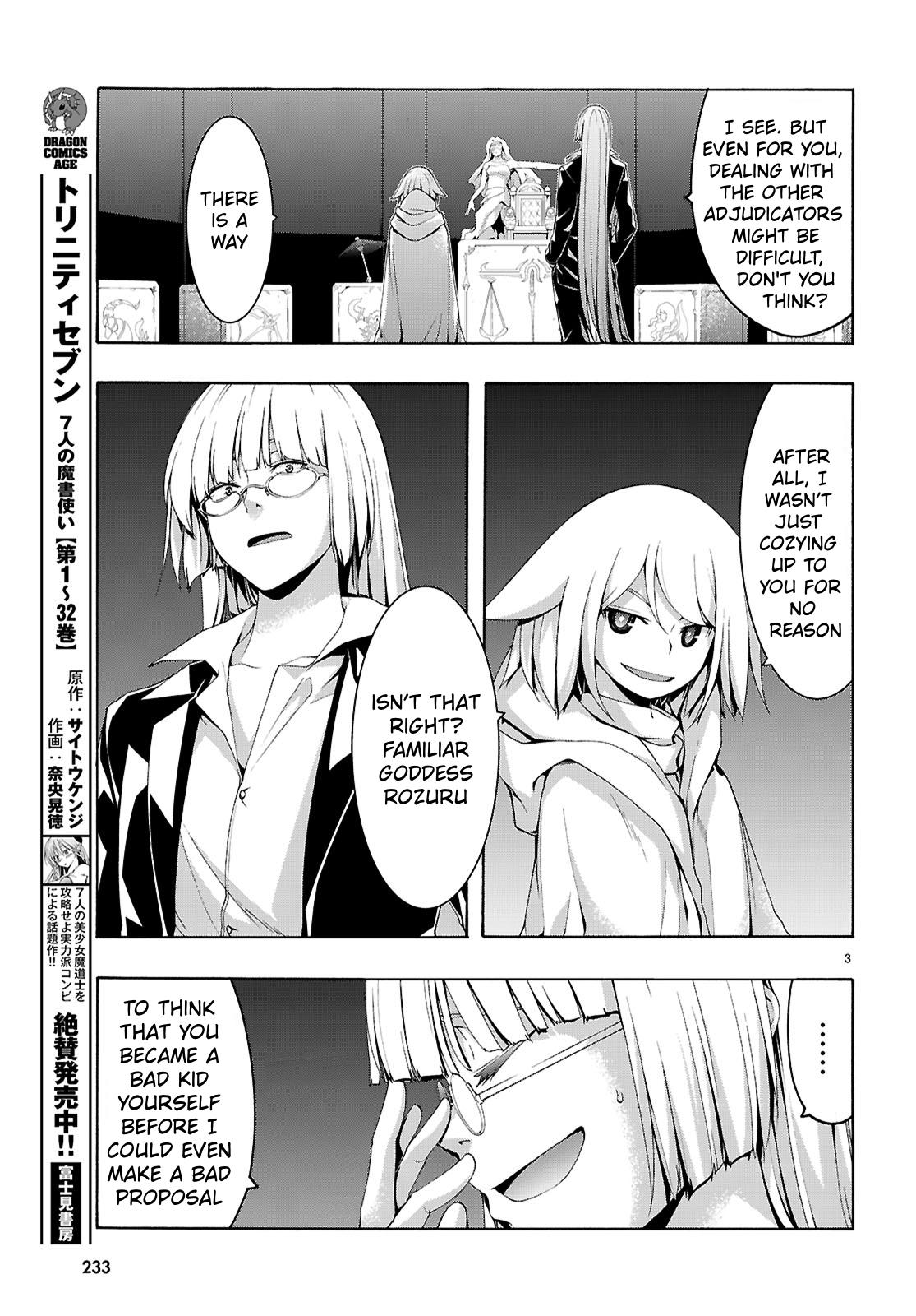 Trinity Seven: 7-Nin no Mahoutsukai Chap 164 - Next Chap 165