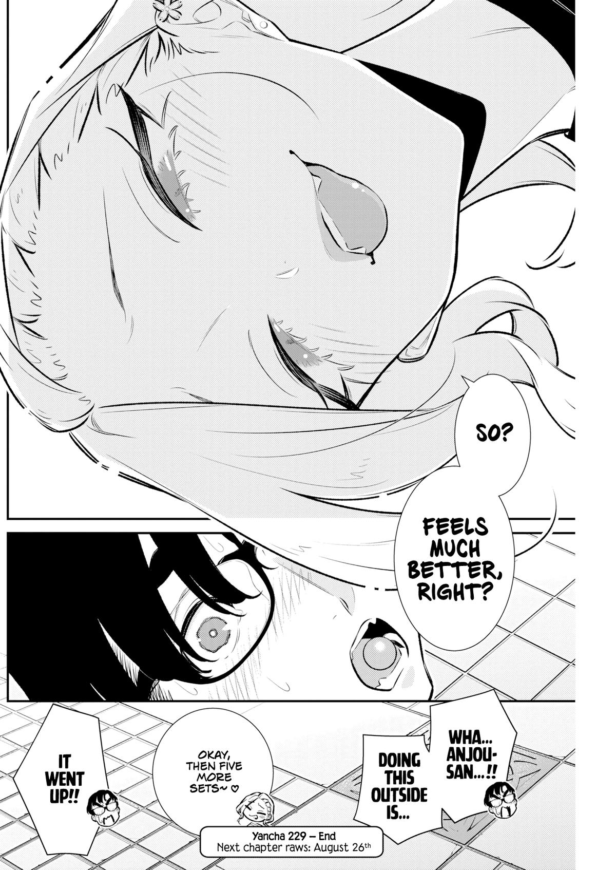 Yancha Gal no Anjou-san Chap 229 - Next Chap 230