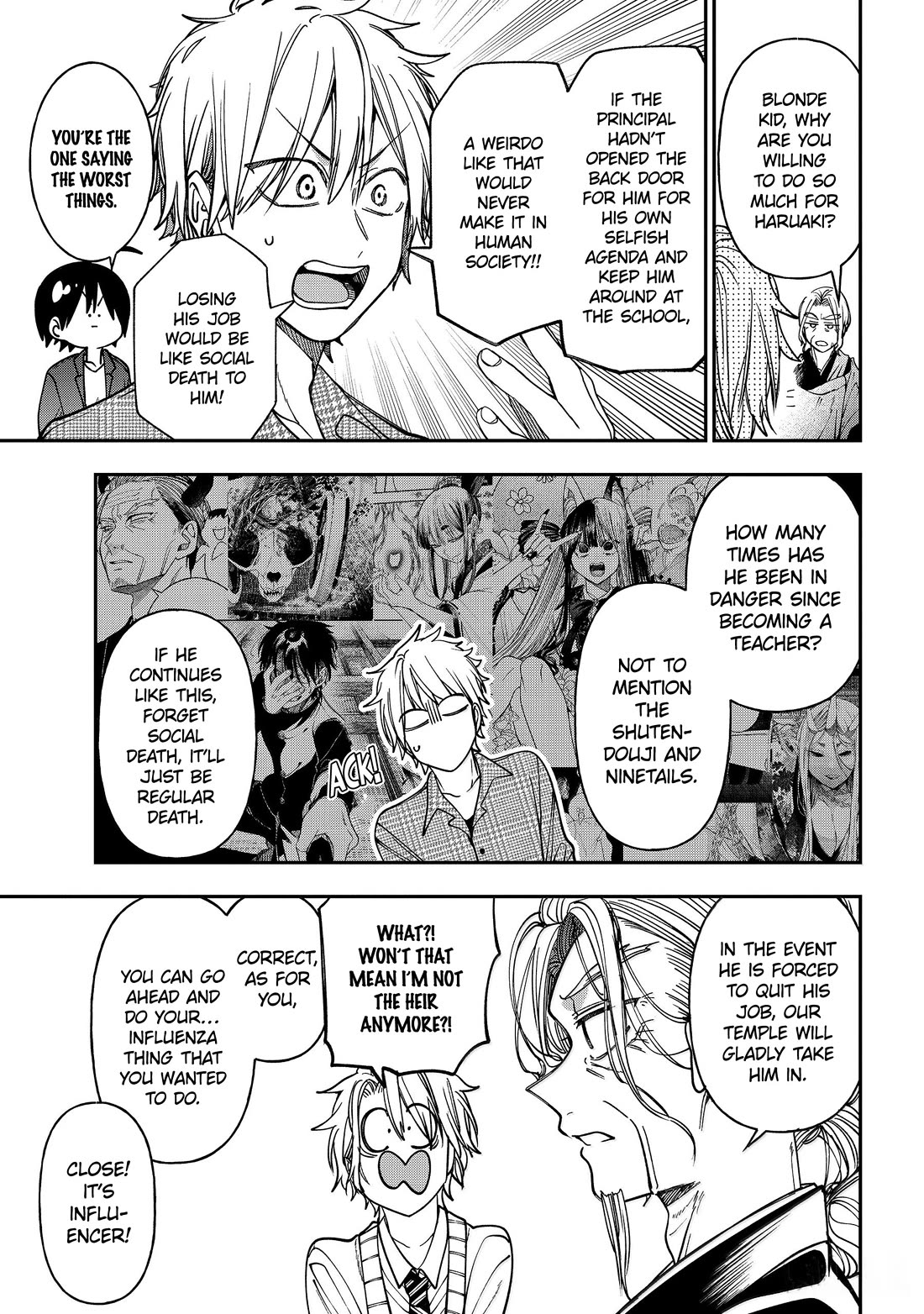 Youkai Gakkou no Sensei Hajimemashita! Chap 140 - Next Chap 141
