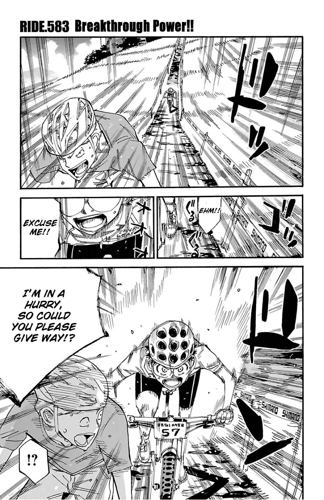 Yowamushi Pedal Chap 583 - Next Chap 584