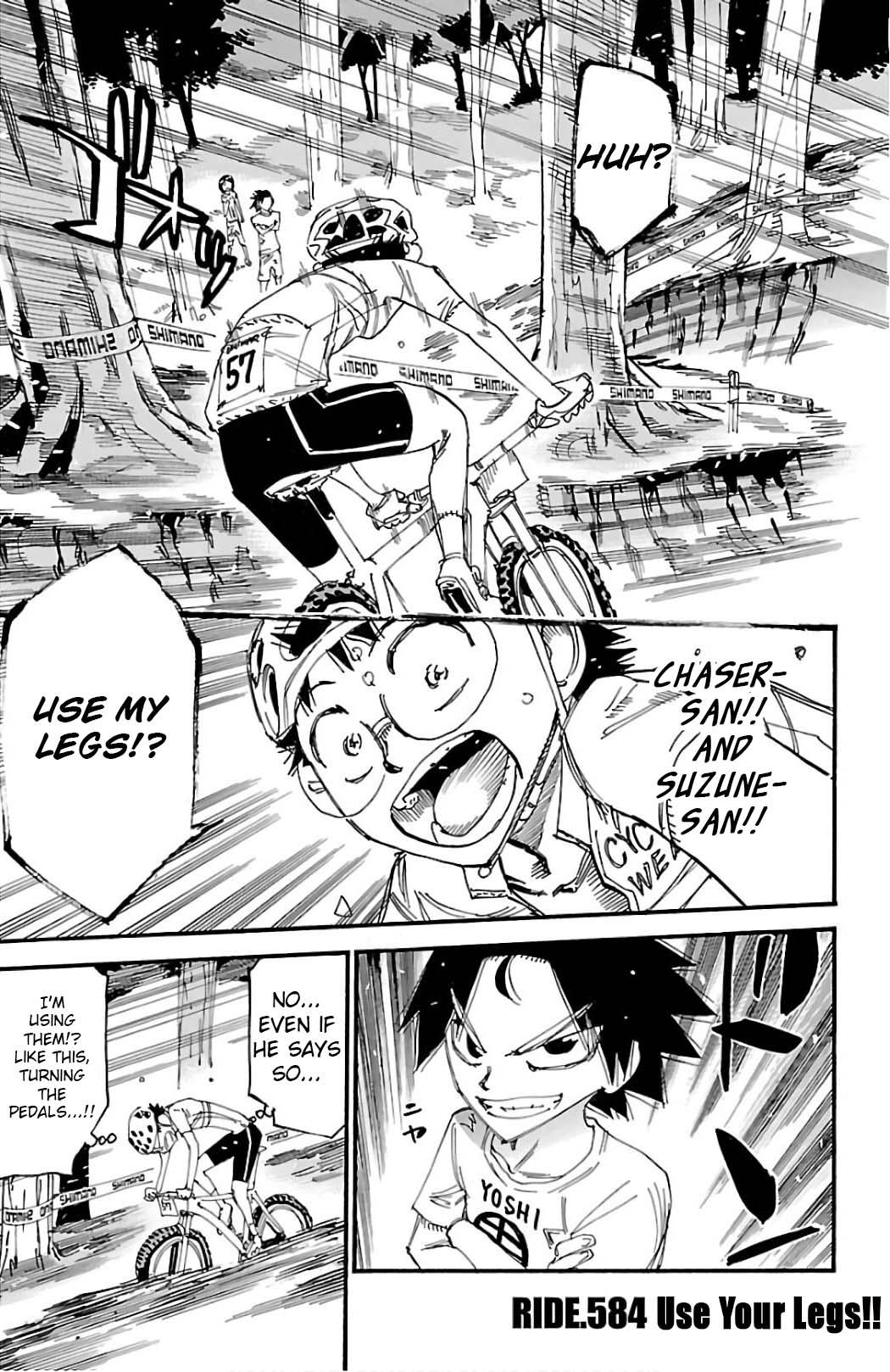Yowamushi Pedal Chap 584 - Next Chap 585