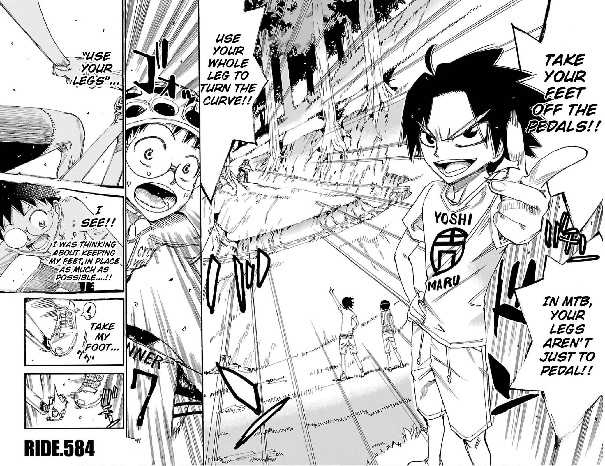Yowamushi Pedal Chap 584 - Next Chap 585