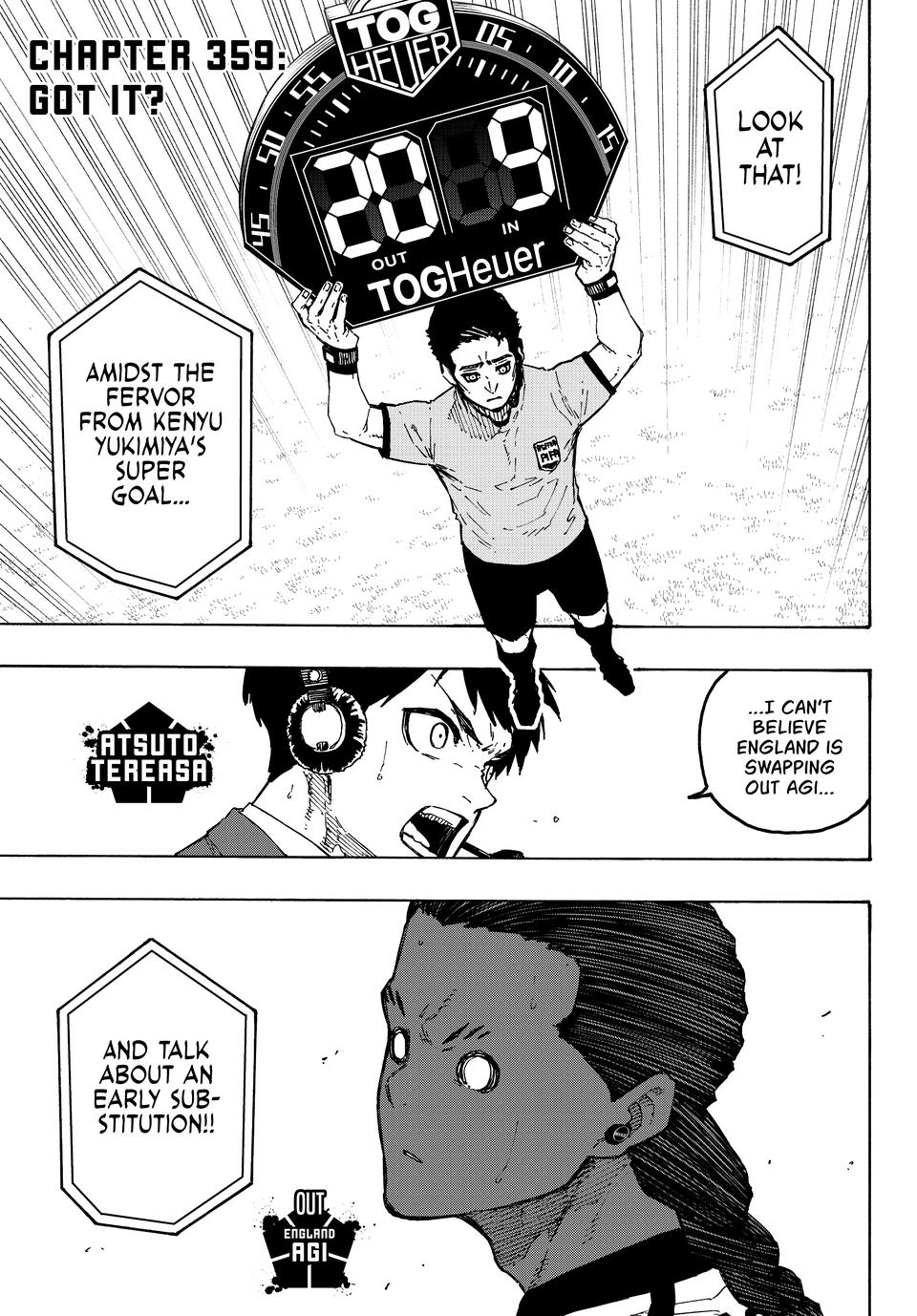 Blue Lock English version Chap 359 - Next Chap 360