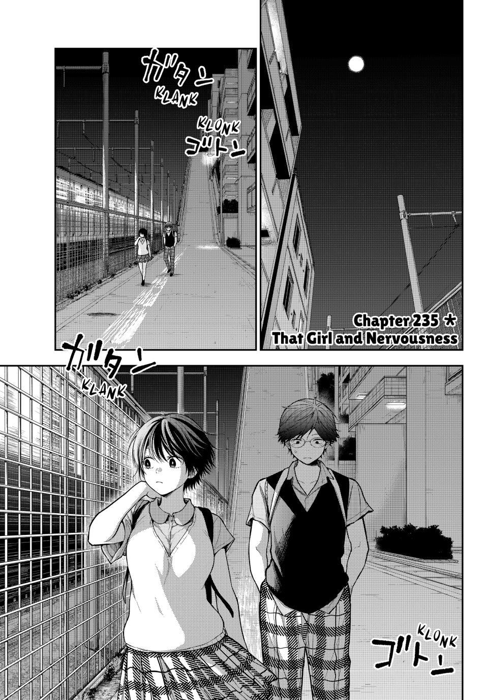Kuroiwa Medaka ni Watashi no Kawaii ga Tsuujinai Chap 235 - Next Chap 236