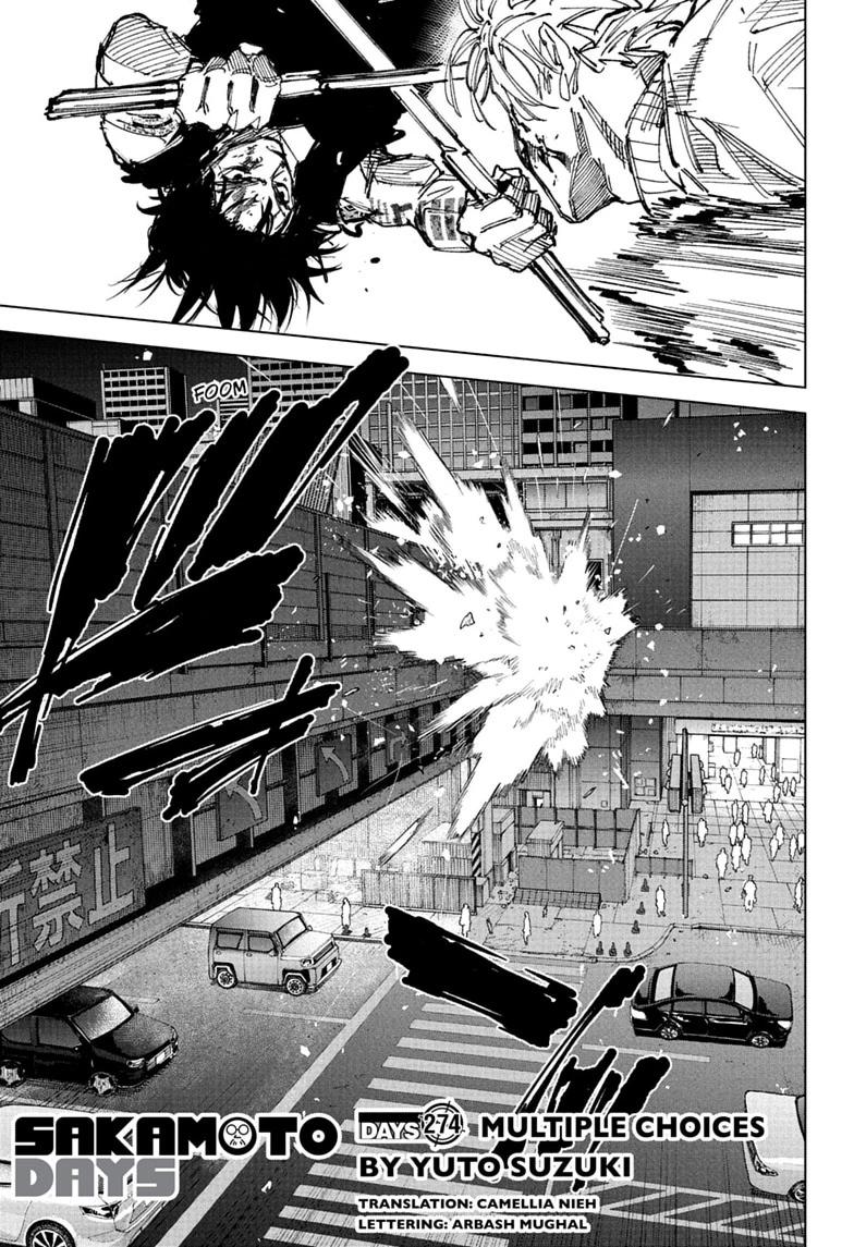 SAKAMOTO DAYS English Chap 274 - Next Chap 275