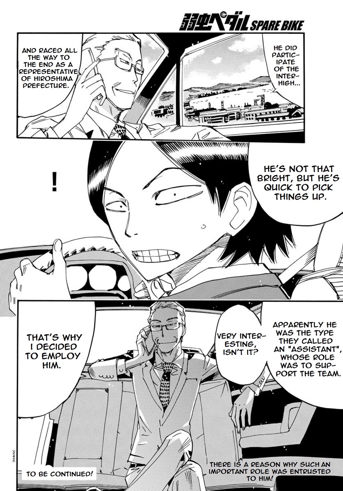 Yowamushi Pedal: Spare Bike Chap 126 - Next Chap 127