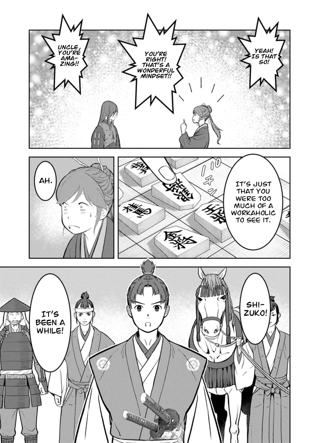Sengoku Komachi Kuroutan: Noukou Giga Chap 105 - Next Chap 106