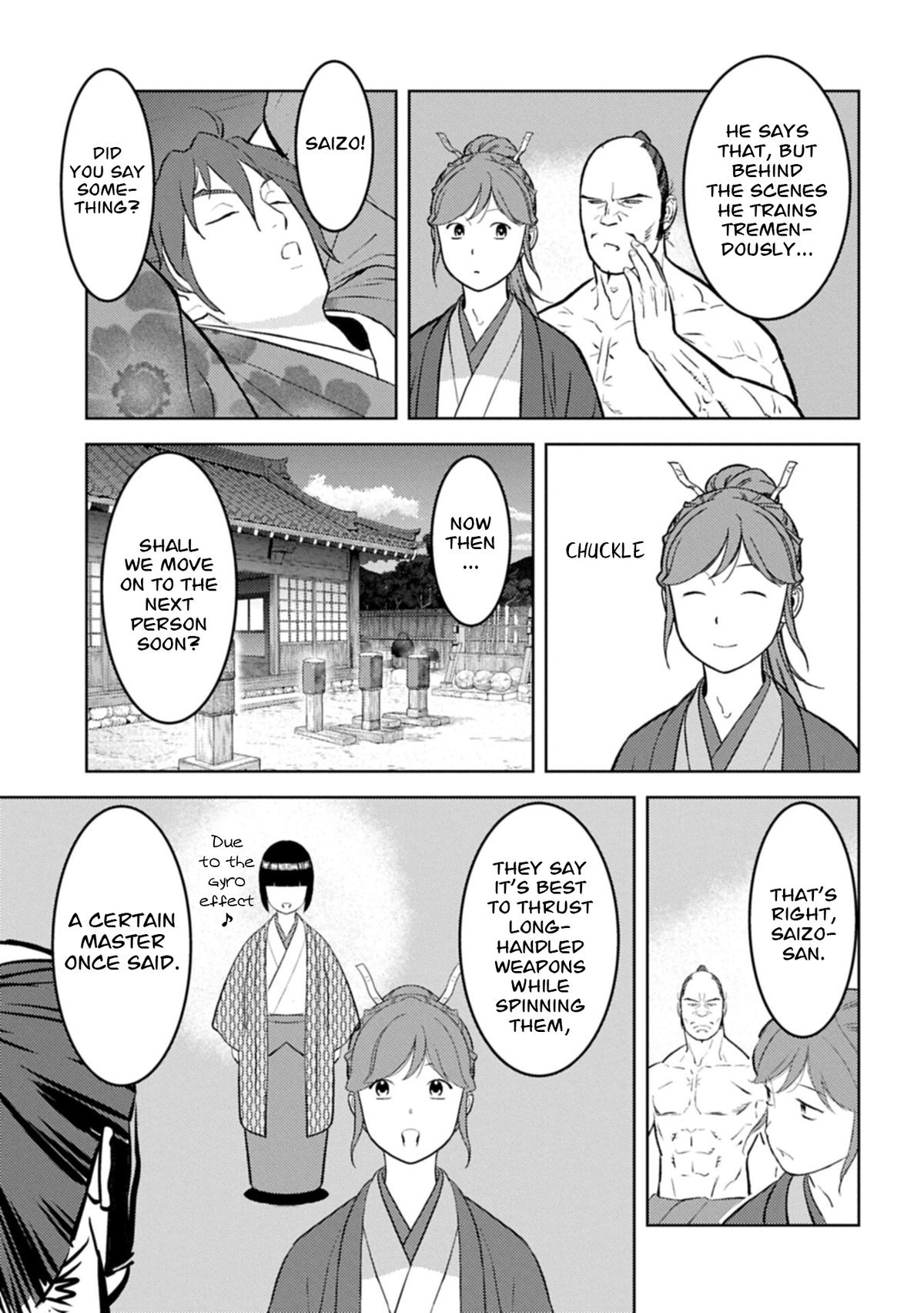 Sengoku Komachi Kuroutan: Noukou Giga Chap 105 - Next Chap 106