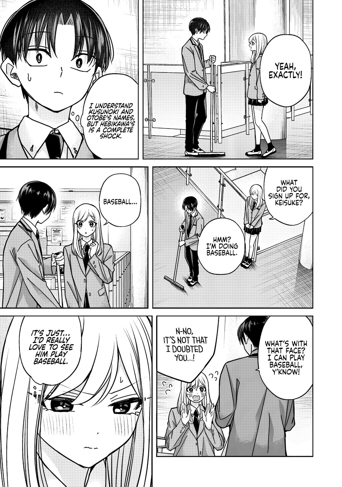 Kusunoki-san wa Koukou Debut ni Shippaishiteiru Chap 57 - Next Chap 58