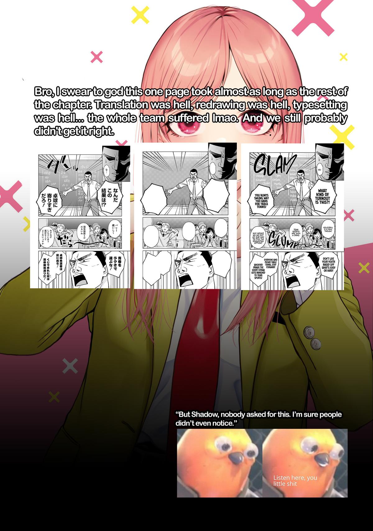 Kusunoki-san wa Koukou Debut ni Shippaishiteiru Chap 57 - Next Chap 58