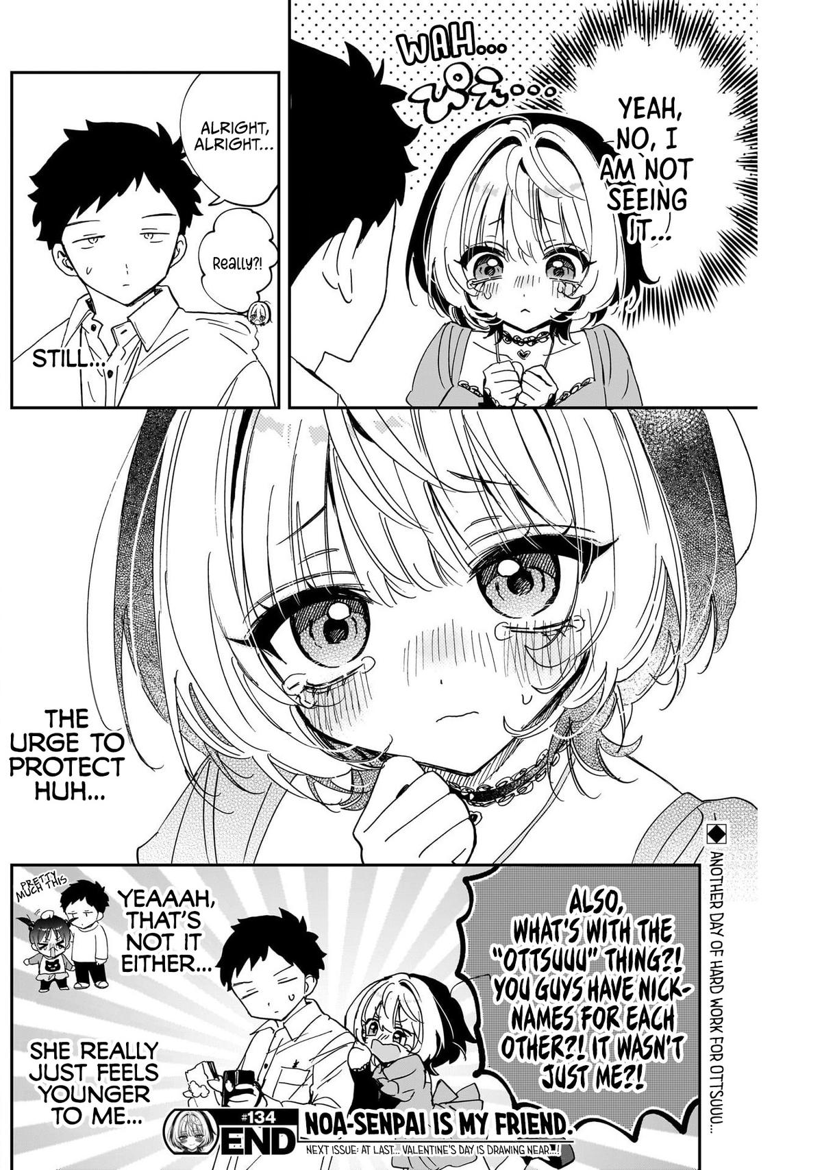 Noa-senpai wa Tomodachi. Chap 134 - Next Chap 135