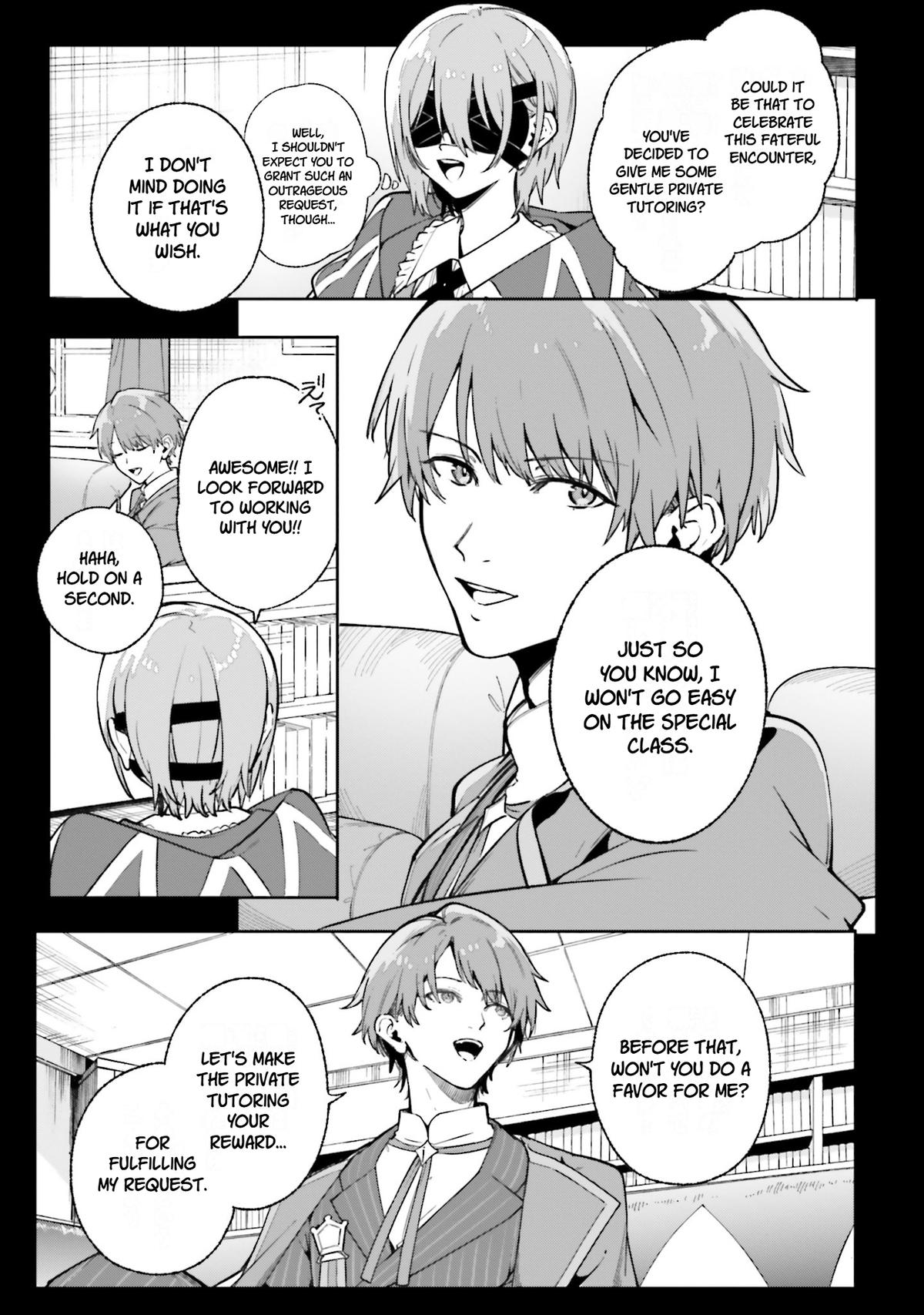 Majutsushi Kunon wa Mieteiru Chap 35 - Next Chap 36
