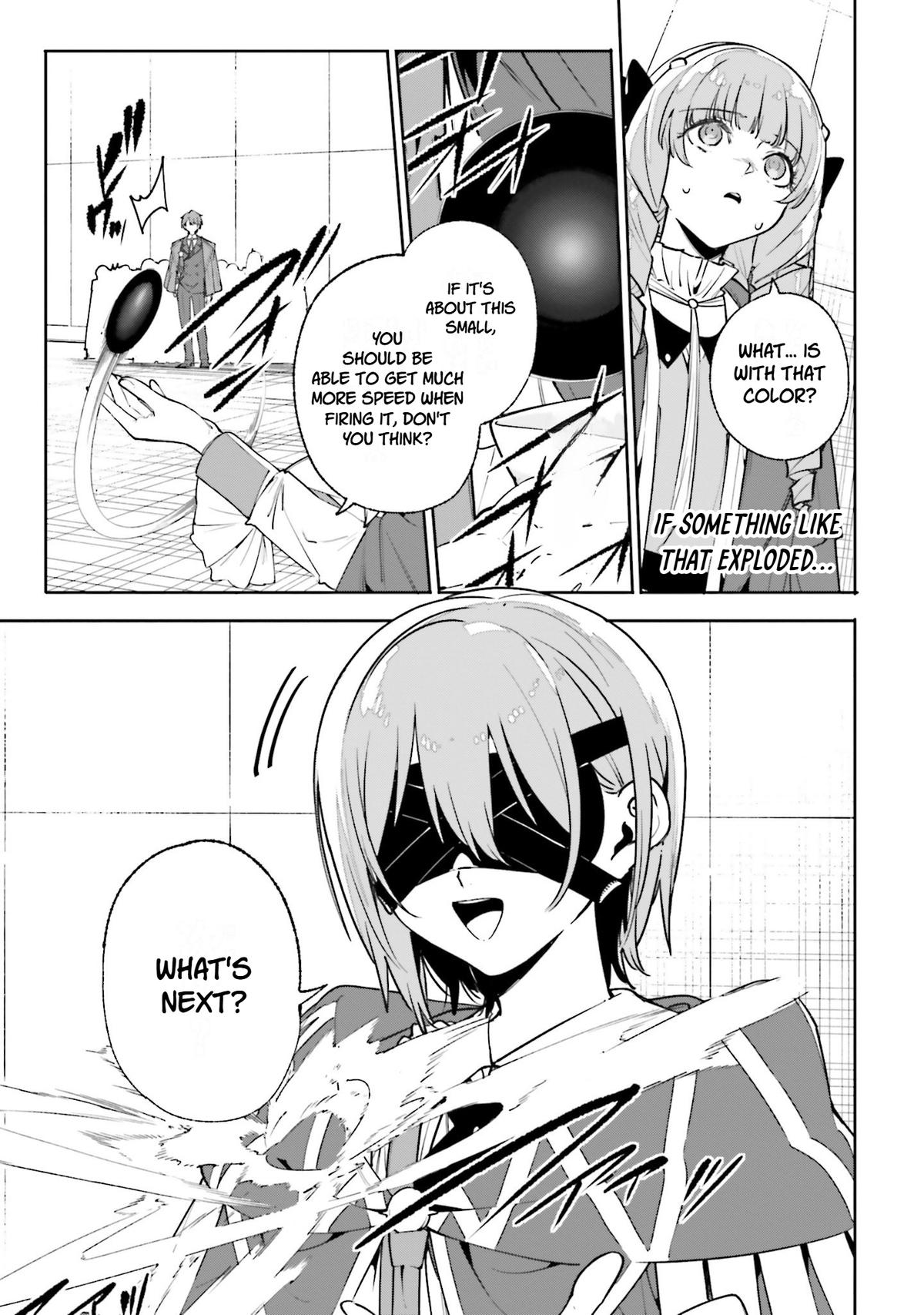 Majutsushi Kunon wa Mieteiru Chap 35 - Next Chap 36