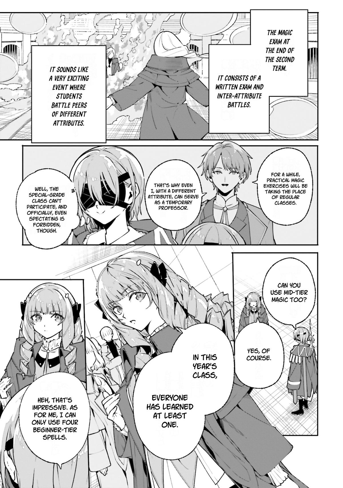 Majutsushi Kunon wa Mieteiru Chap 35 - Next Chap 36