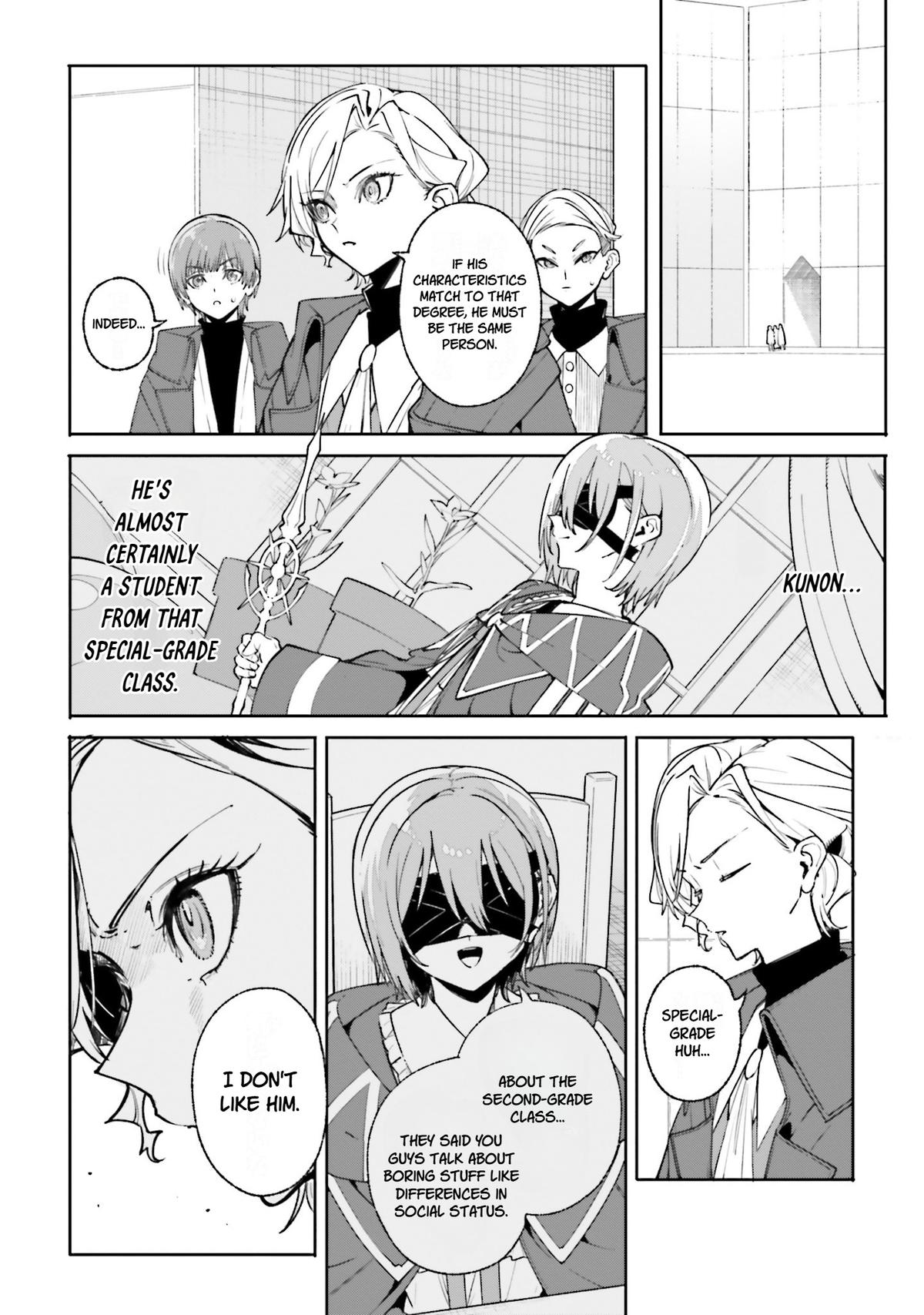 Majutsushi Kunon wa Mieteiru Chap 35 - Next Chap 36