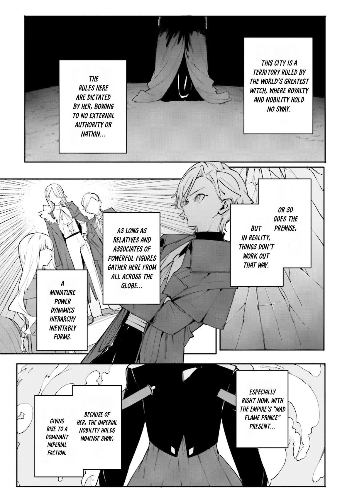 Majutsushi Kunon wa Mieteiru Chap 35 - Next Chap 36