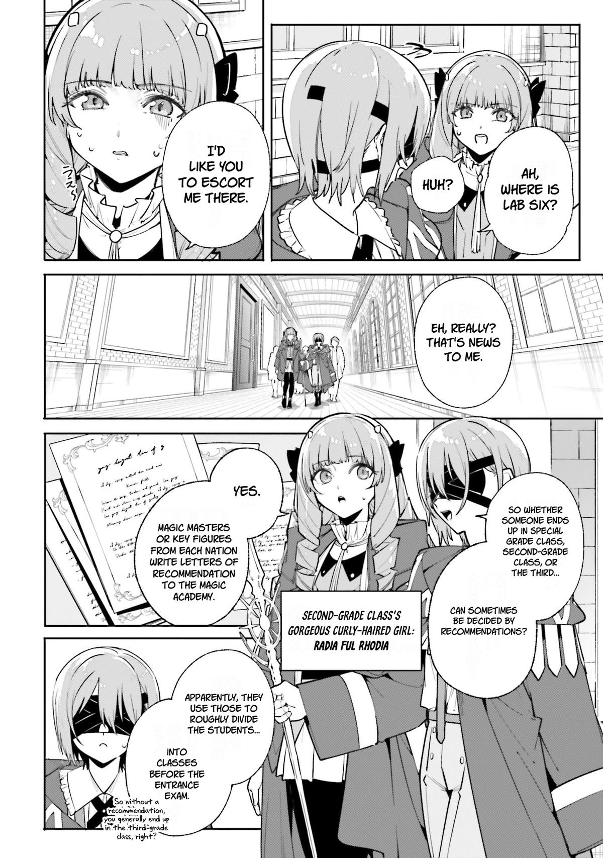 Majutsushi Kunon wa Mieteiru Chap 35 - Next Chap 36