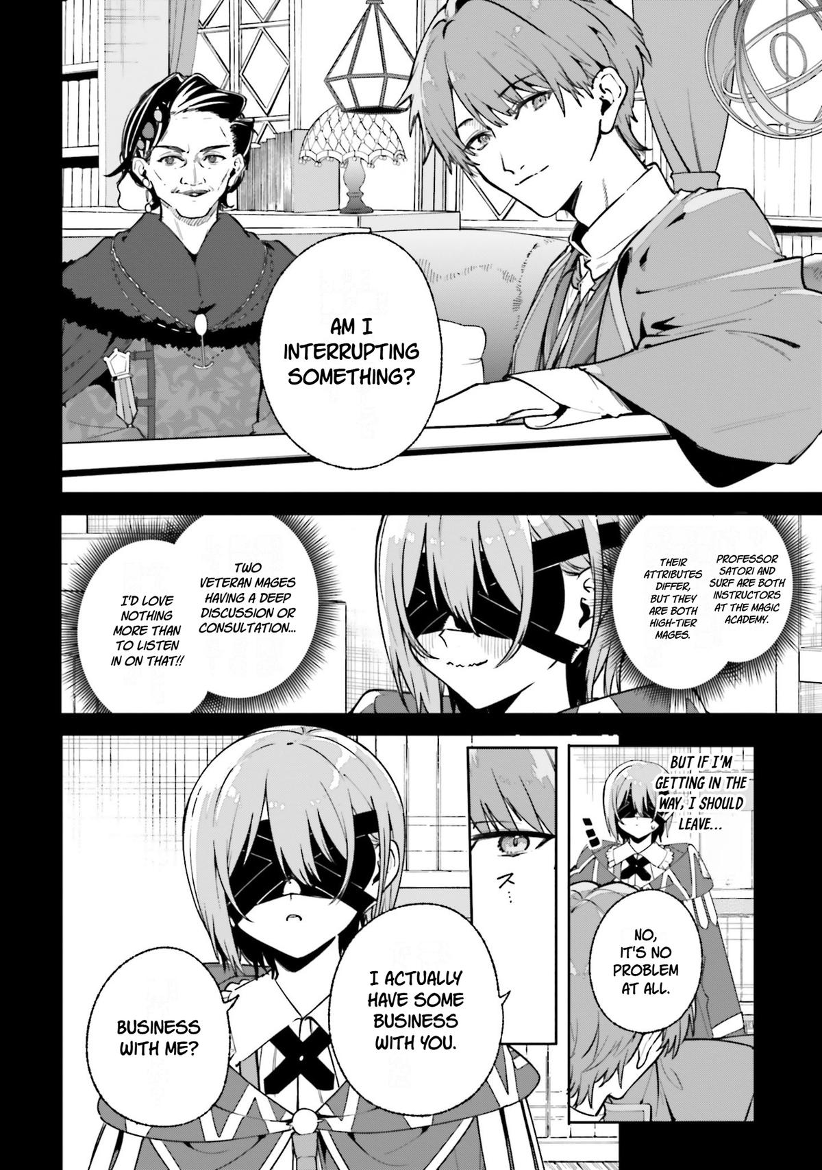 Majutsushi Kunon wa Mieteiru Chap 35 - Next Chap 36