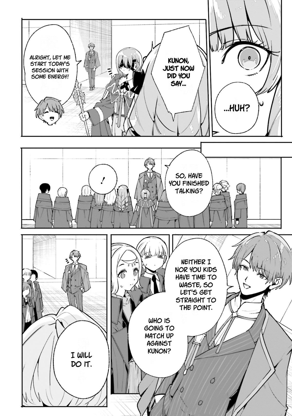 Majutsushi Kunon wa Mieteiru Chap 35 - Next Chap 36
