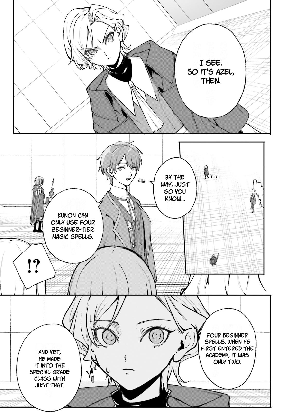 Majutsushi Kunon wa Mieteiru Chap 35 - Next Chap 36