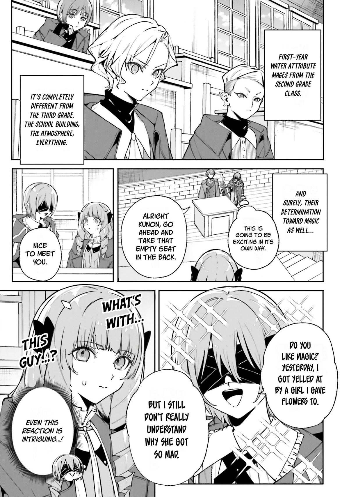 Majutsushi Kunon wa Mieteiru Chap 35 - Next Chap 36