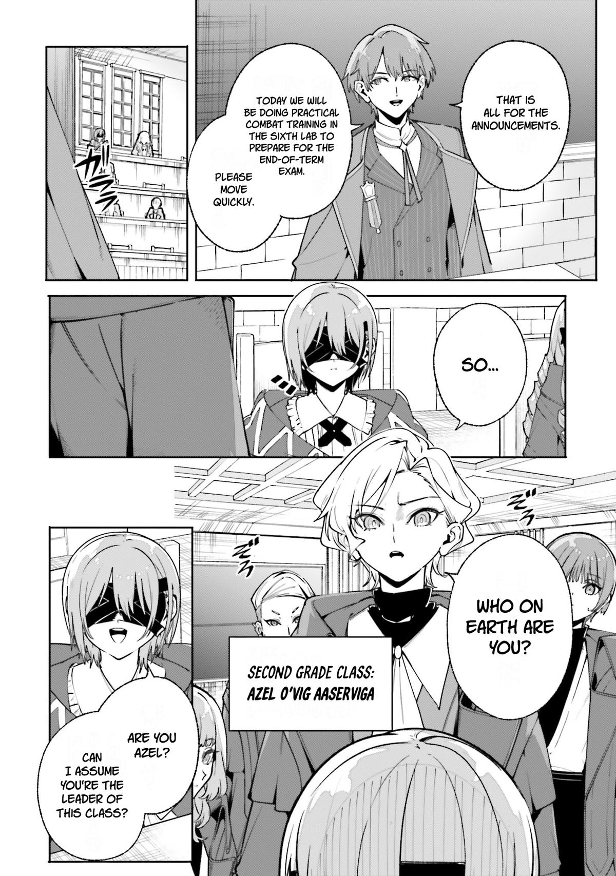 Majutsushi Kunon wa Mieteiru Chap 35 - Next Chap 36