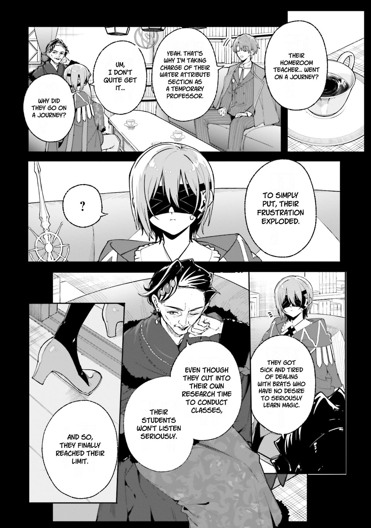 Majutsushi Kunon wa Mieteiru Chap 35 - Next Chap 36