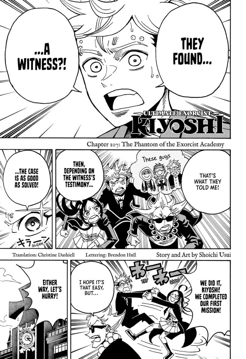 Exorcist no Kiyoshi-kun Chap 107 - Next Chap 108