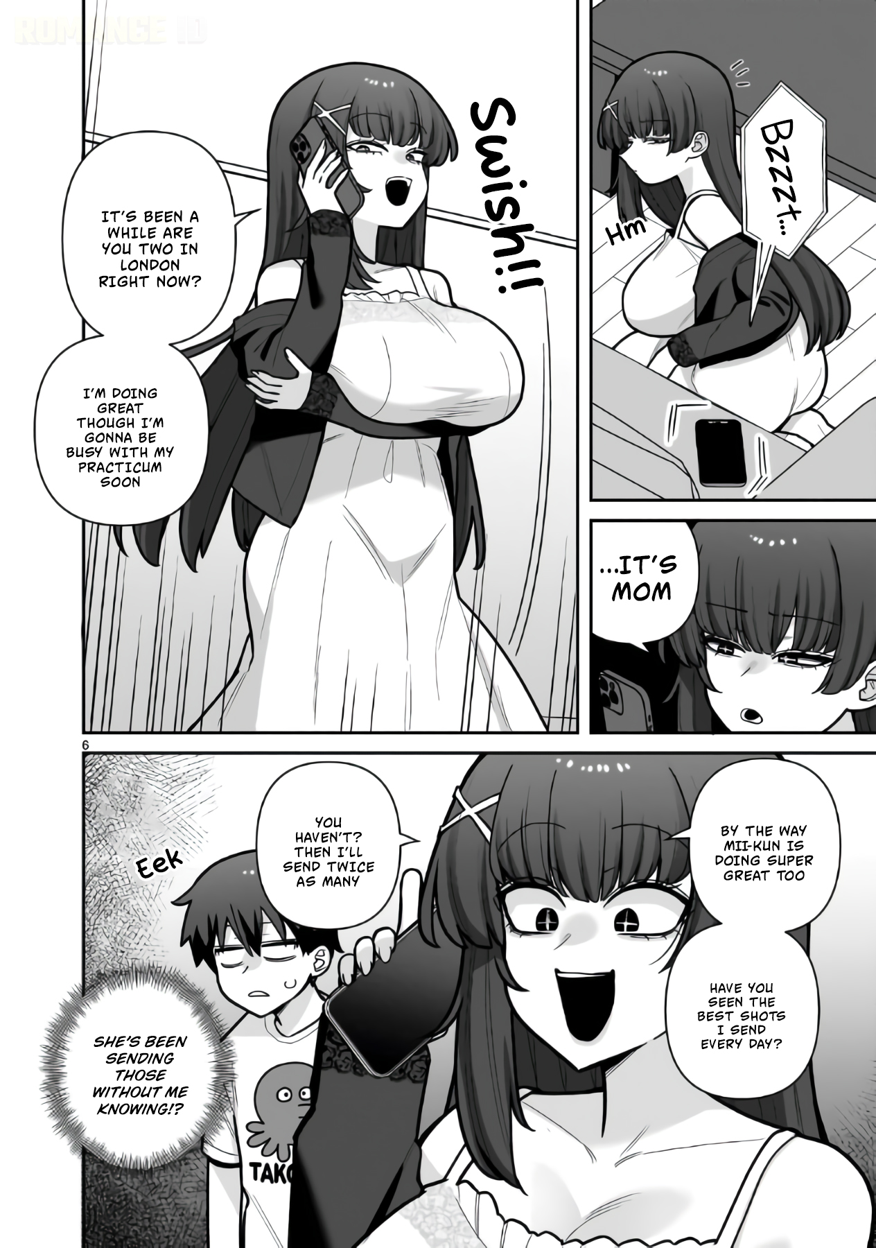 Ore ga Inai to Sugu Chomeru Hakanagi Kasumi Chap 25 - Next Chap 26