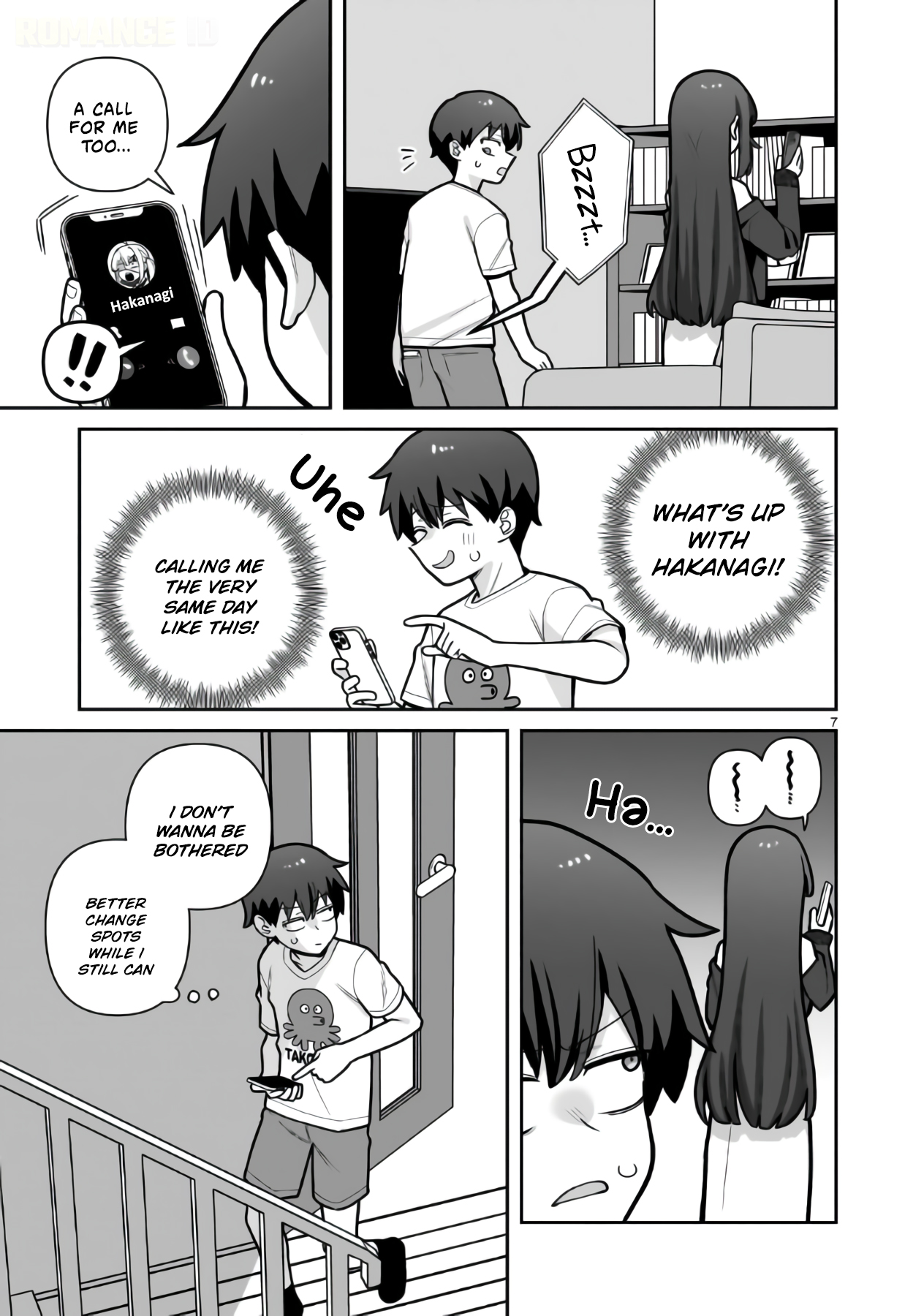 Ore ga Inai to Sugu Chomeru Hakanagi Kasumi Chap 25 - Next Chap 26