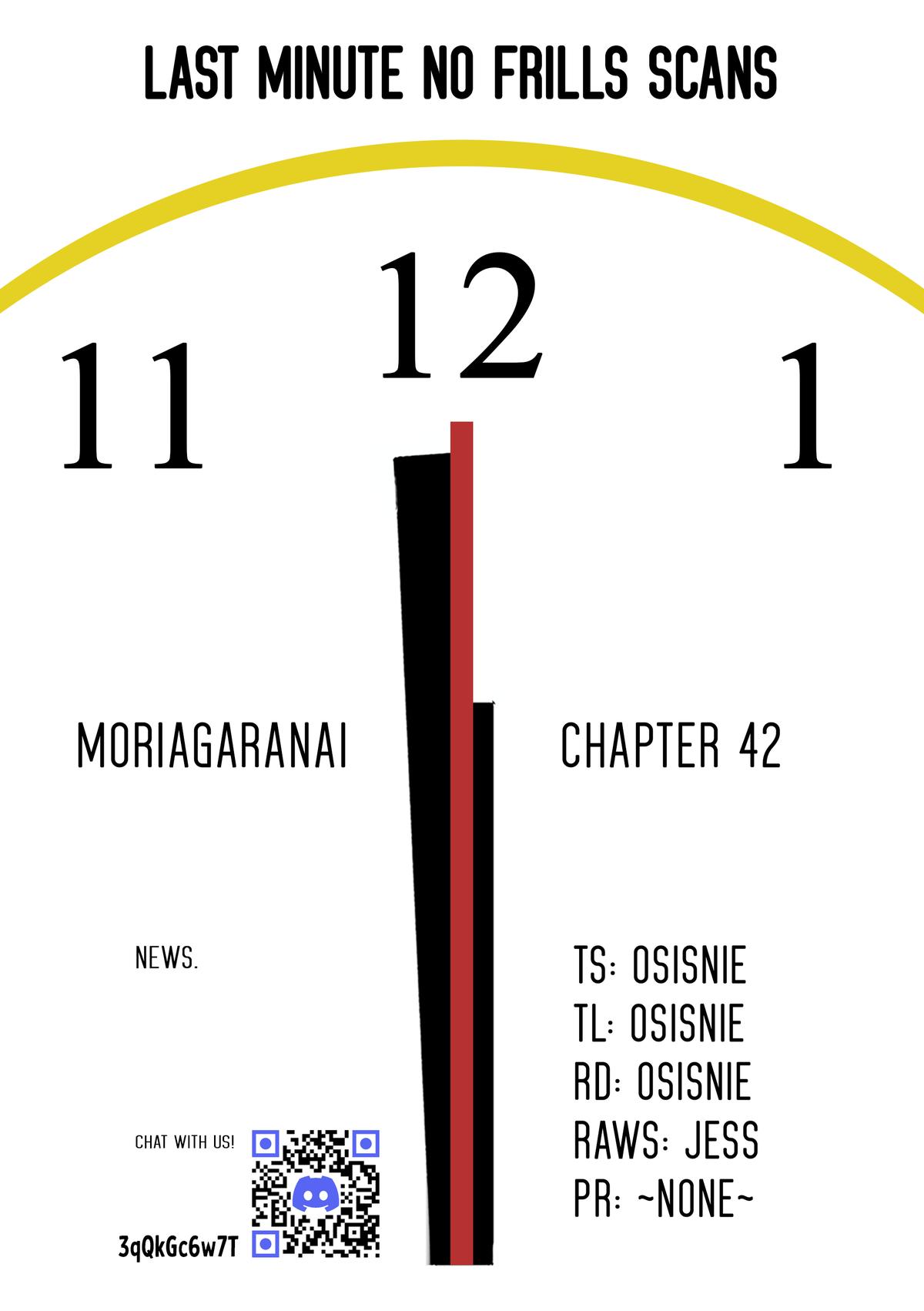 Moriagaranai Date Chap 42 - Next Chap 43