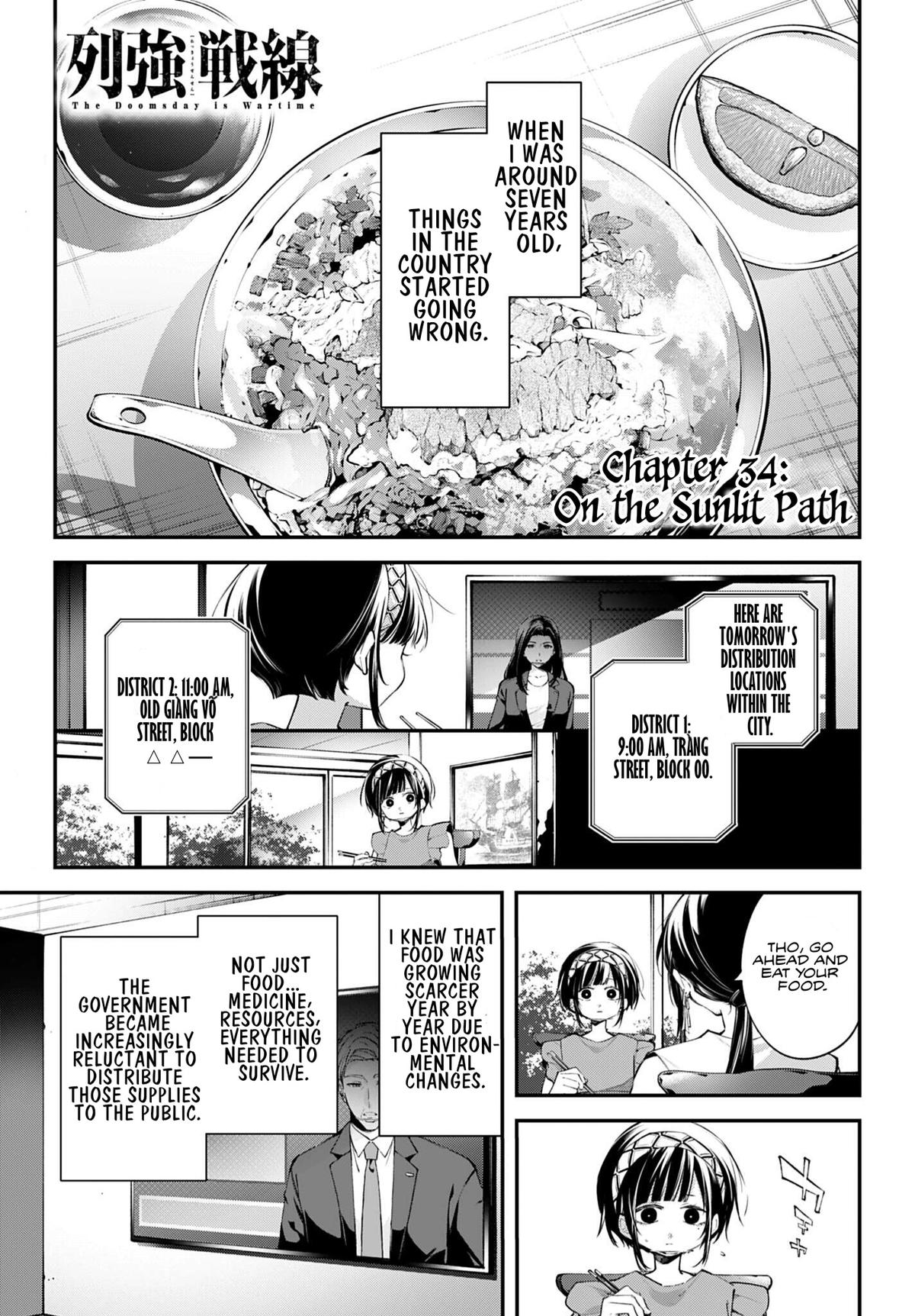 Rekkyou Sensen Chap 34 - Next Chap 35