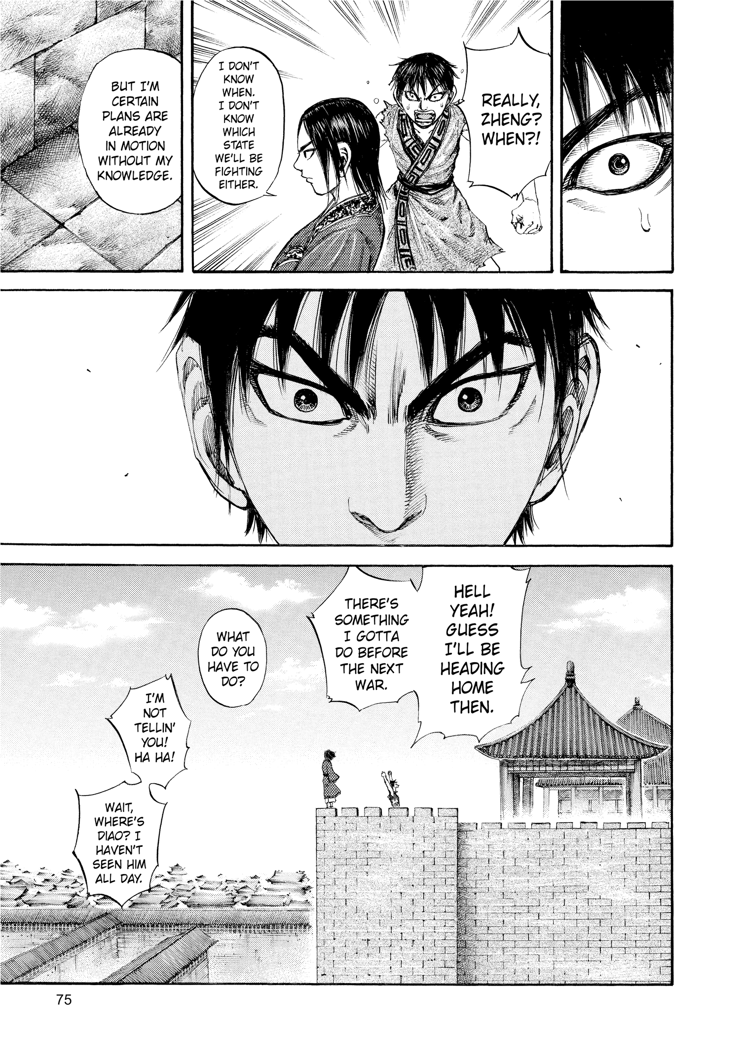 Kingdom Official Version Chap 100 - Next Chap 101