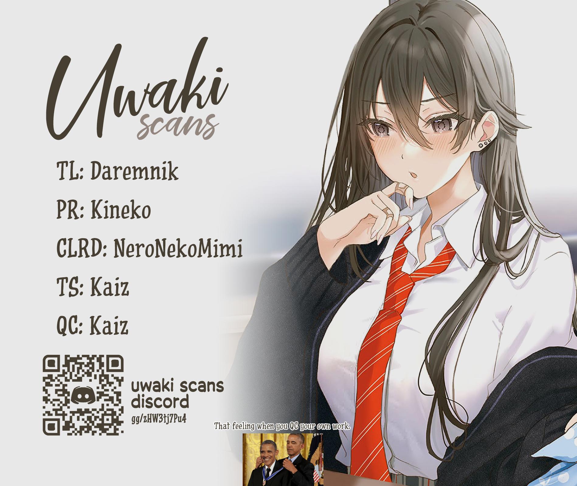Tonari no Seki no Yankee Shimizu-san ga Kami wo Kuroku Sometekita Chap 22 - Next Chap 23