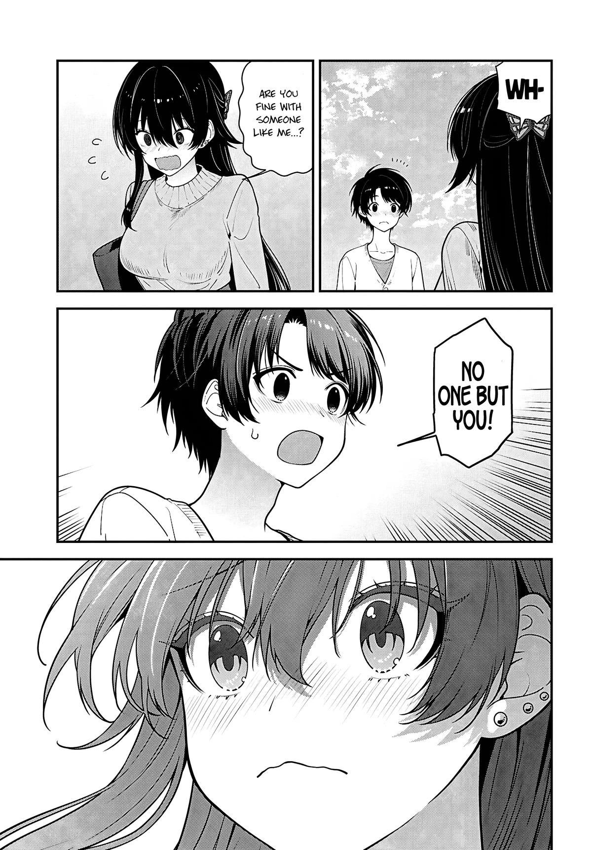 Tonari no Seki no Yankee Shimizu-san ga Kami wo Kuroku Sometekita Chap 22 - Next Chap 23